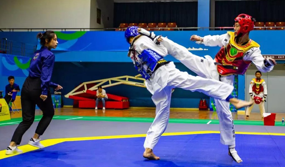 Taekwondo-fight