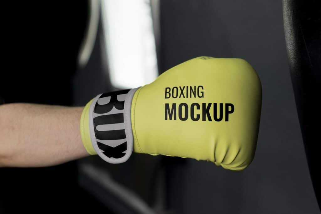 an image of designer boxing gloves