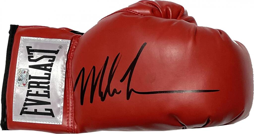 Mike Tyson professional boxer's glove signed 