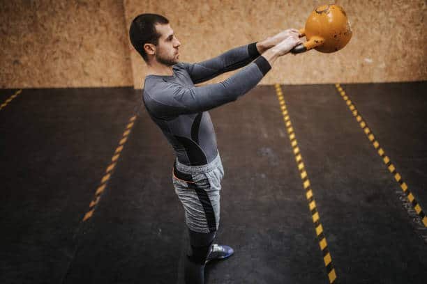 Kettlebell swing workout while reaping the kettlebell benefits